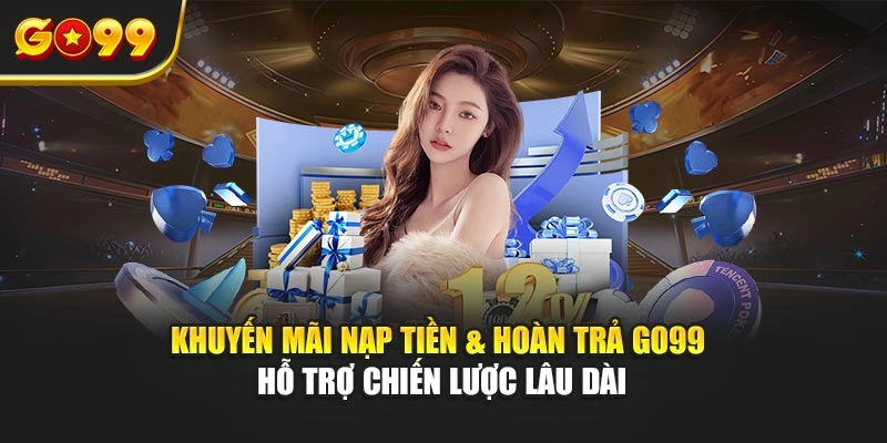 Khuyến mãi nạp tiền & hoàn trả Go99 hỗ trợ chiến lược lâu dài